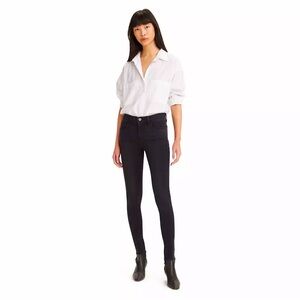 LEVI'S Women's 710 Super Skinny Jeans Night Black